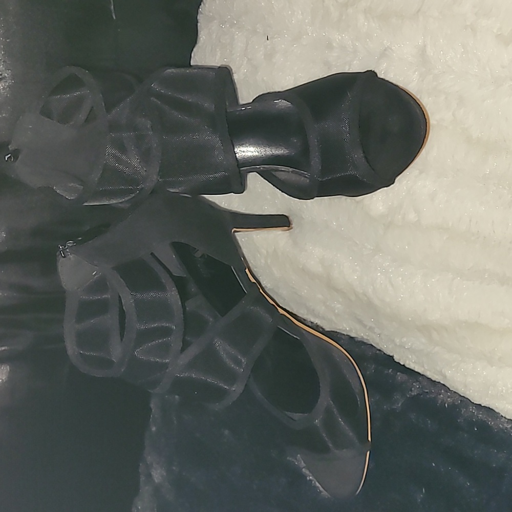 Heels- Mesh open Toe